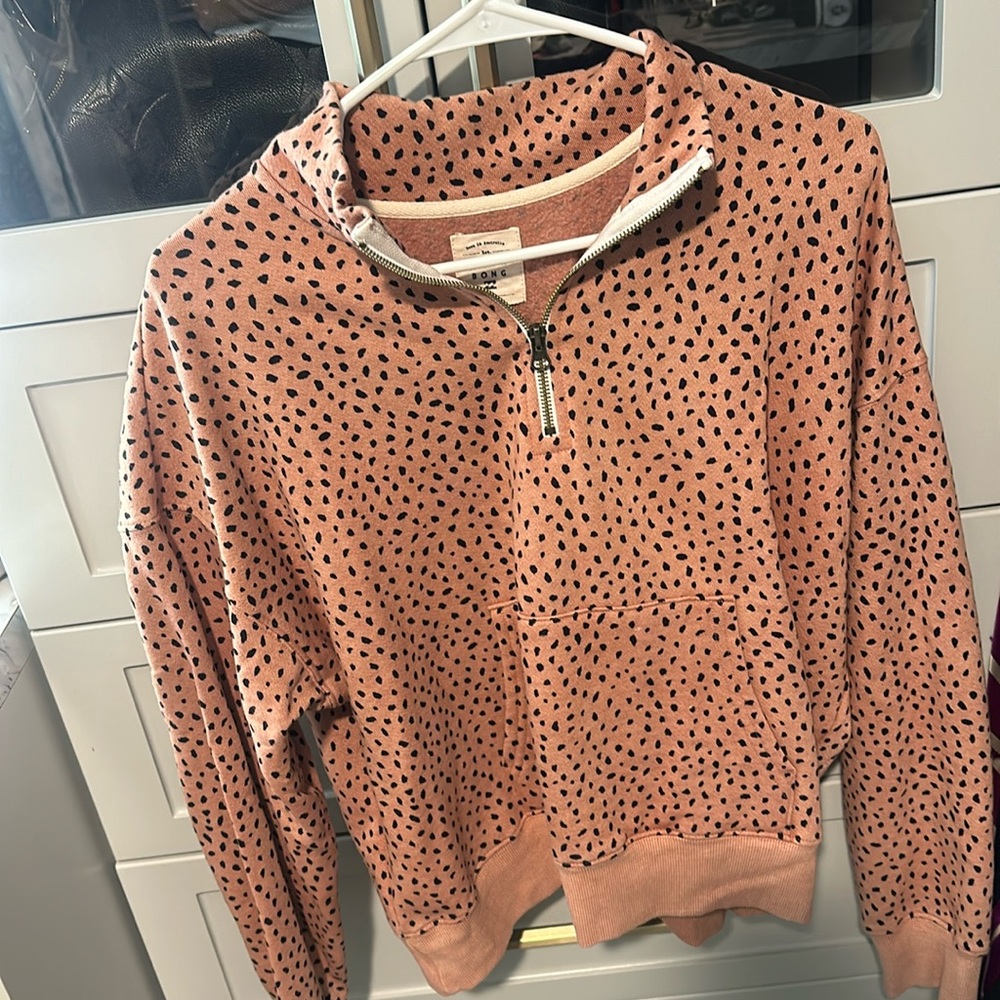 Brand new billabong zip front sweatshirt size medium